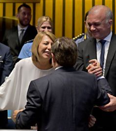 Foto de la galería: Carlos Rovira fue reelecto para conducir por un nuevo período el Poder Legislativo