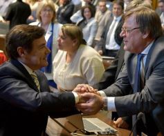 Foto de la galería: Carlos Rovira fue reelecto para conducir por un nuevo período el Poder Legislativo