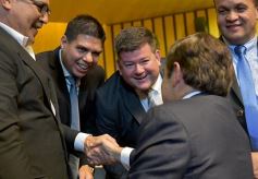 Foto de la galería: Carlos Rovira fue reelecto para conducir por un nuevo período el Poder Legislativo