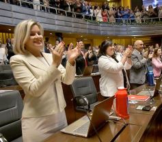Foto de la galería: Carlos Rovira fue reelecto para conducir por un nuevo período el Poder Legislativo