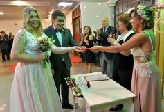 Foto de la galería: Darío Martínez y Tamara Pintos dieron el "sí" en Posadas: las mejores fotos del casamiento