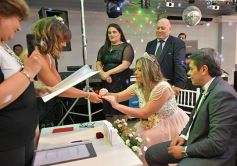 Foto de la galería: Darío Martínez y Tamara Pintos dieron el "sí" en Posadas: las mejores fotos del casamiento