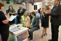 Foto de la galería: Darío Martínez y Tamara Pintos dieron el "sí" en Posadas: las mejores fotos del casamiento