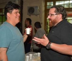 Foto de la galería: Trabajadores de LT 17 despidieron el año y brindaron por un 2019 con muchos éxitos