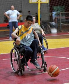 Foto de la galería: Exitoso torneo de básquetbol adaptado en Posadas