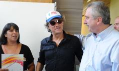 Sixto Fotografías. Sociedad. Centro de Convenciones - Passalacqua y Charly Alberti, juntos en defensa del medio ambiente