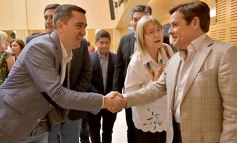 Foto de la galería: Rovira recibió a referentes de la Fundación Lasalle