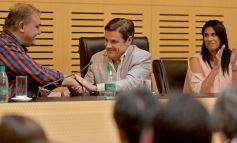 Foto de la galería: Rovira recibió a referentes de la Fundación Lasalle