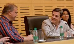 Foto de la galería: Rovira recibió a referentes de la Fundación Lasalle