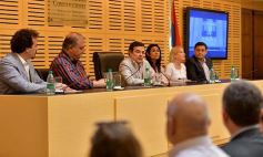 Foto de la galería: Rovira recibió a referentes de la Fundación Lasalle