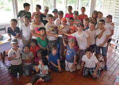 Foto de la galería: El semillero de golf de Tacurú cerró el año con un asado