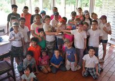 Foto de la galería: El semillero de golf de Tacurú cerró el año con un asado