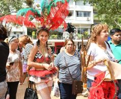 Foto de la galería: Calentando motores: lanzaron los Carnavales Misioneros en la plaza 9 de Julio