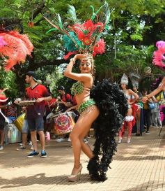 Foto de la galería: Calentando motores: lanzaron los Carnavales Misioneros en la plaza 9 de Julio