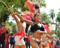Foto de la galería: Calentando motores: lanzaron los Carnavales Misioneros en la plaza 9 de Julio
