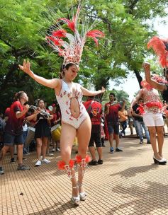 Foto de la galería: Calentando motores: lanzaron los Carnavales Misioneros en la plaza 9 de Julio