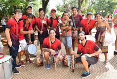 Foto de la galería: Calentando motores: lanzaron los Carnavales Misioneros en la plaza 9 de Julio