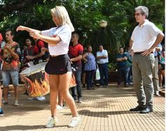 Foto de la galería: Calentando motores: lanzaron los Carnavales Misioneros en la plaza 9 de Julio