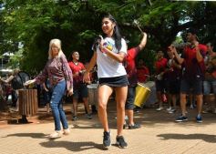 Foto de la galería: Calentando motores: lanzaron los Carnavales Misioneros en la plaza 9 de Julio