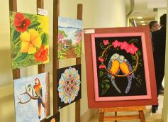 Foto de la galería: Con eje en el protagonismo de la mujer, artistas misioneras exponen obras en la Legislatura