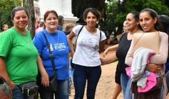 Foto de la galería: El Frente Popular Agrario y Social presentó a sus referentes en la plaza 9 de Julio