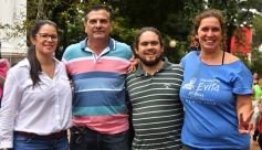 Foto de la galería: El Frente Popular Agrario y Social presentó a sus referentes en la plaza 9 de Julio