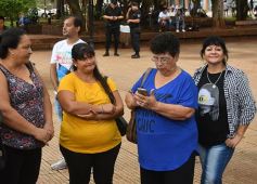 Foto de la galería: El Frente Popular Agrario y Social presentó a sus referentes en la plaza 9 de Julio