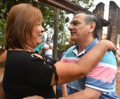 Foto de la galería: El Frente Popular Agrario y Social presentó a sus referentes en la plaza 9 de Julio