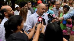 Foto de la galería: El Frente Popular Agrario y Social presentó a sus referentes en la plaza 9 de Julio