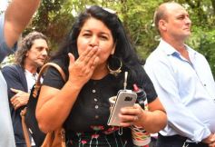 Foto de la galería: El Frente Popular Agrario y Social presentó a sus referentes en la plaza 9 de Julio