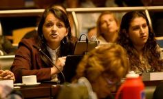 Foto de la galería: El Parlamento de la Mujer sancionó 40 iniciativas