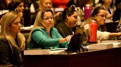 Foto de la galería: El Parlamento de la Mujer sancionó 40 iniciativas