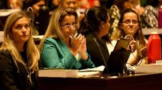 Foto de la galería: El Parlamento de la Mujer sancionó 40 iniciativas