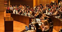Foto de la galería: El Parlamento de la Mujer sancionó 40 iniciativas