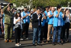 Foto de la galería: Homenajearon a los héroes de Malvinas en la costanera de Posadas