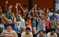 Foto de la galería: Postales del Mundial: delirio con la selección ante Sudáfrica en el Finito Gehrmann