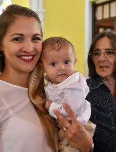 Foto de la galería: Bautismo de Moa en la iglesia Inmaculada Concepción