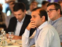 Foto de la galería: Herrera Ahuad explicó ante los empresarios su idea de trazabilidad