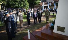 Foto de la galería: Recordaron en Posadas el 37 aniversario del hundimiento del ARA General Belgrano