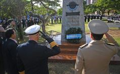Foto de la galería: Recordaron en Posadas el 37 aniversario del hundimiento del ARA General Belgrano