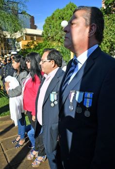 Foto de la galería: Recordaron en Posadas el 37 aniversario del hundimiento del ARA General Belgrano