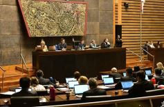 Foto de la galería: Con el ingreso de 421 proyectos, la Legislatura misionera tuvo su primera sesión ordinaria del año
