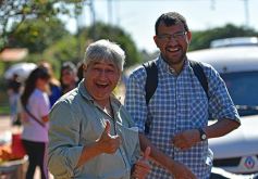 Foto de la galería: Lalo Stelatto llevó sus propuestas a los puesteros del Mercado Concentrador