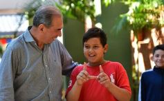 Foto de la galería: Lalo Stelatto llevó sus propuestas a los puesteros del Mercado Concentrador