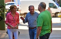 Foto de la galería: Lalo Stelatto llevó sus propuestas a los puesteros del Mercado Concentrador