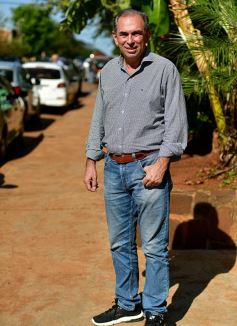 Foto de la galería: Lalo Stelatto llevó sus propuestas a los puesteros del Mercado Concentrador