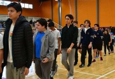 Foto de la galería: Apertura de los Intercolegiales en el "Finito" Ghermann