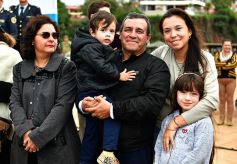 Foto de la galería: El Ejército celebró su aniversario en la cascada de la costanera