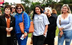 Foto de la galería: El Ejército celebró su aniversario en la cascada de la costanera
