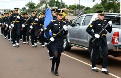Foto de la galería: El Ejército celebró su aniversario en la cascada de la costanera